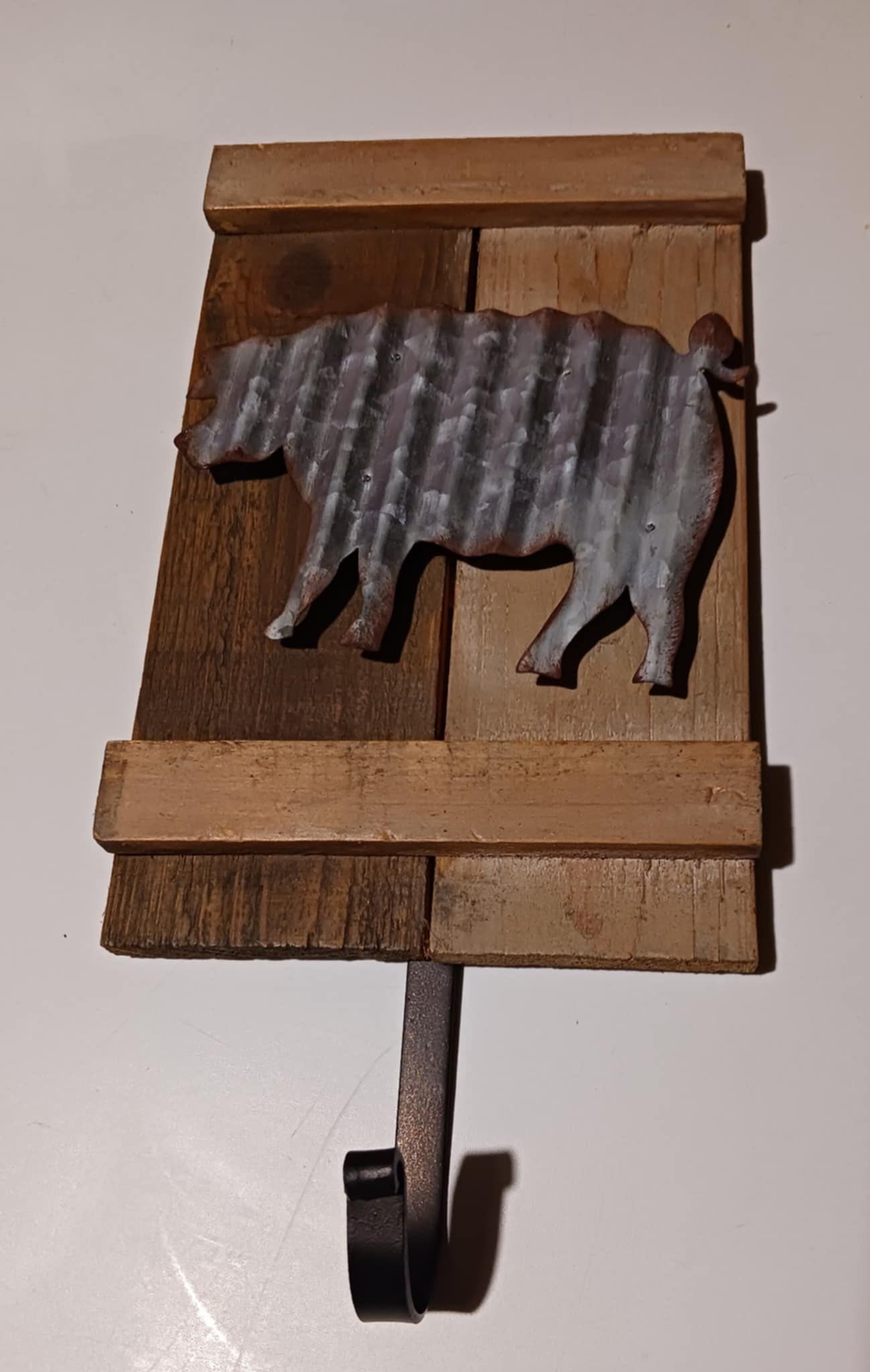 Barn and pig hook and wall art