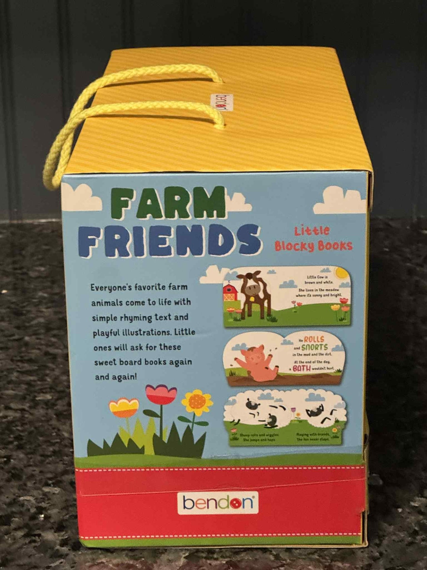 Farm Friends Little Blocky Books