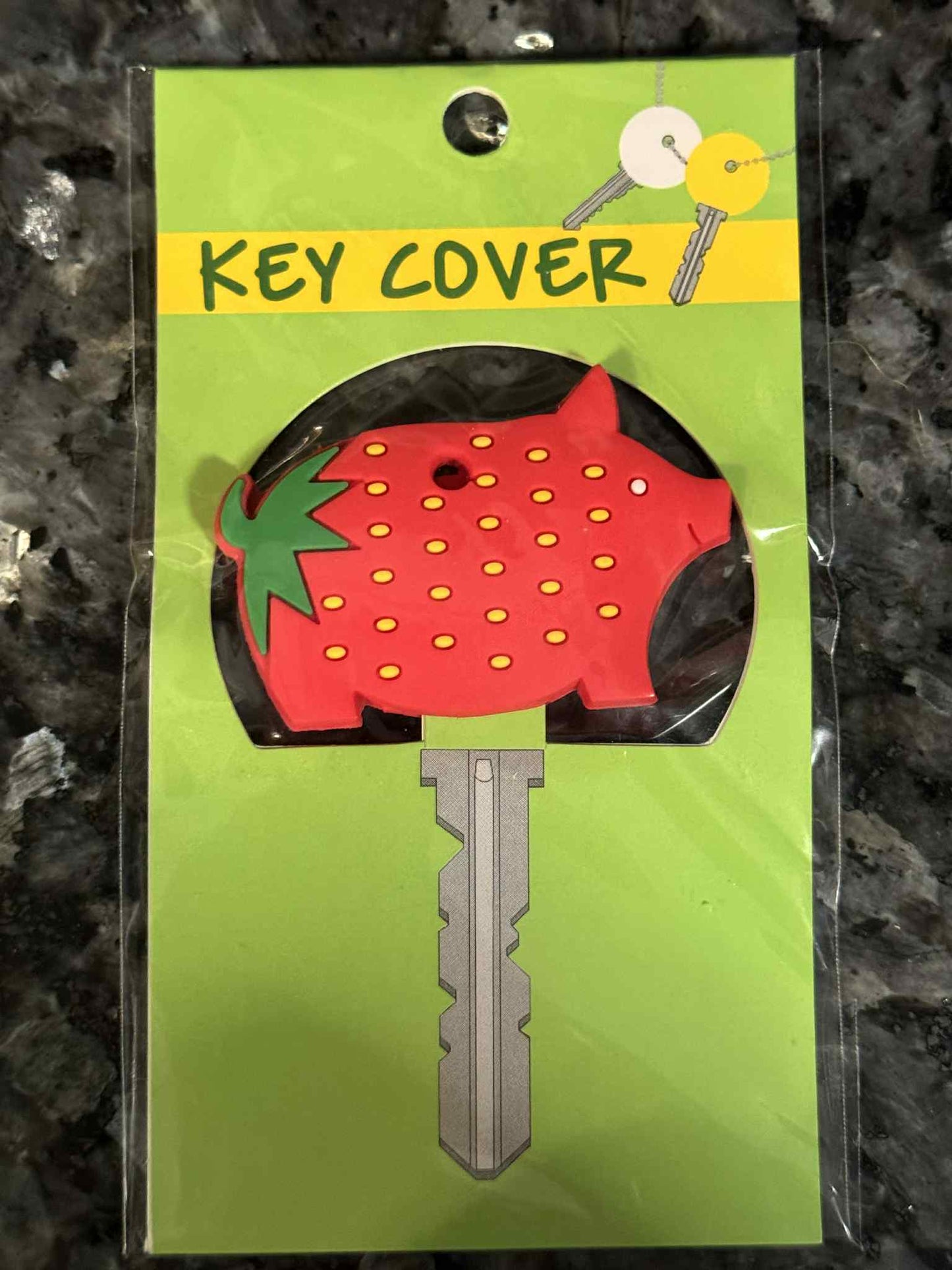 Strawberry Pig Key Cover