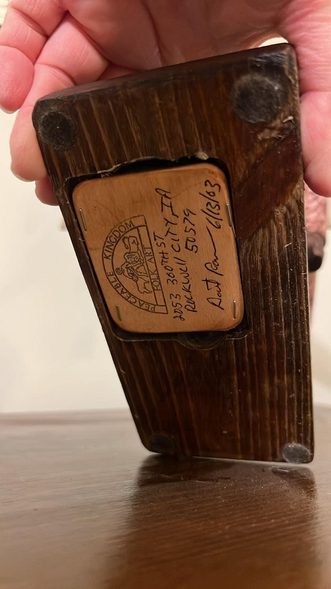 Folk art flying pig (Iowa)