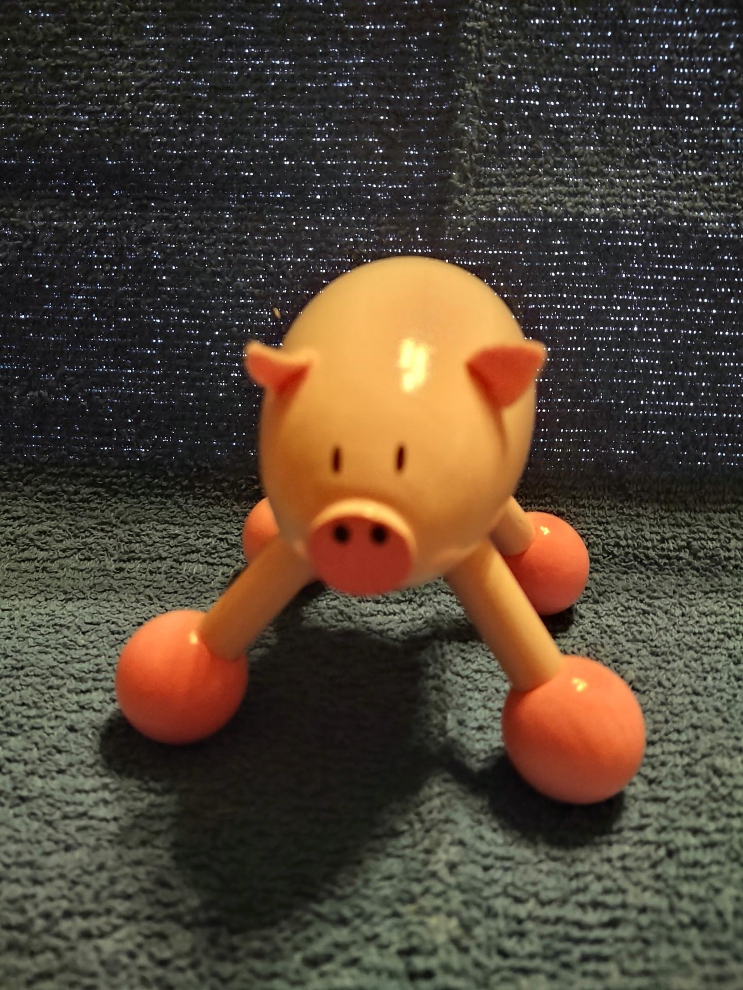 Fun Closing Item #5: Wooden Piggy Hand Massager