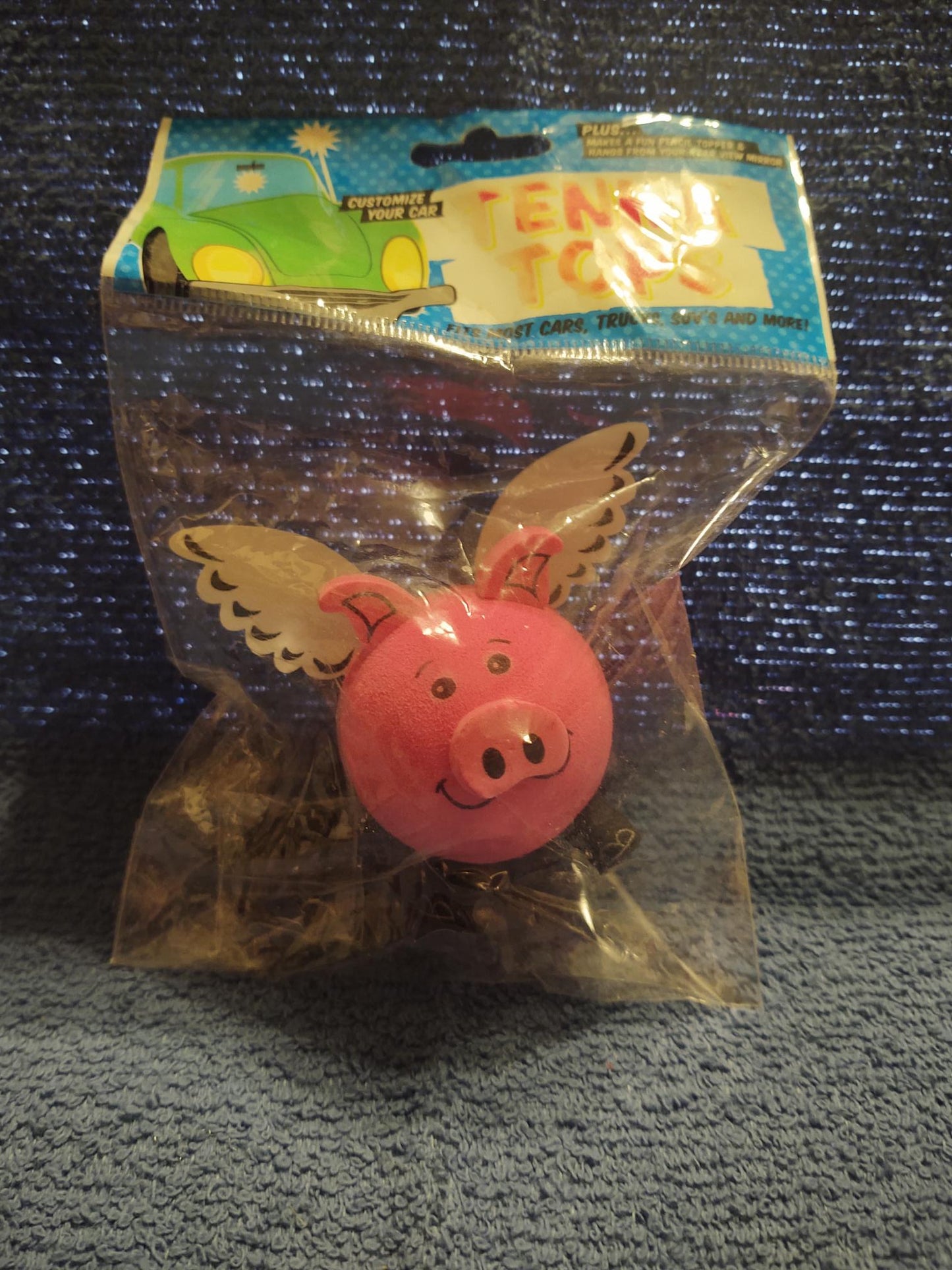 Fun Closing Item #2: Flying pig antenna topper