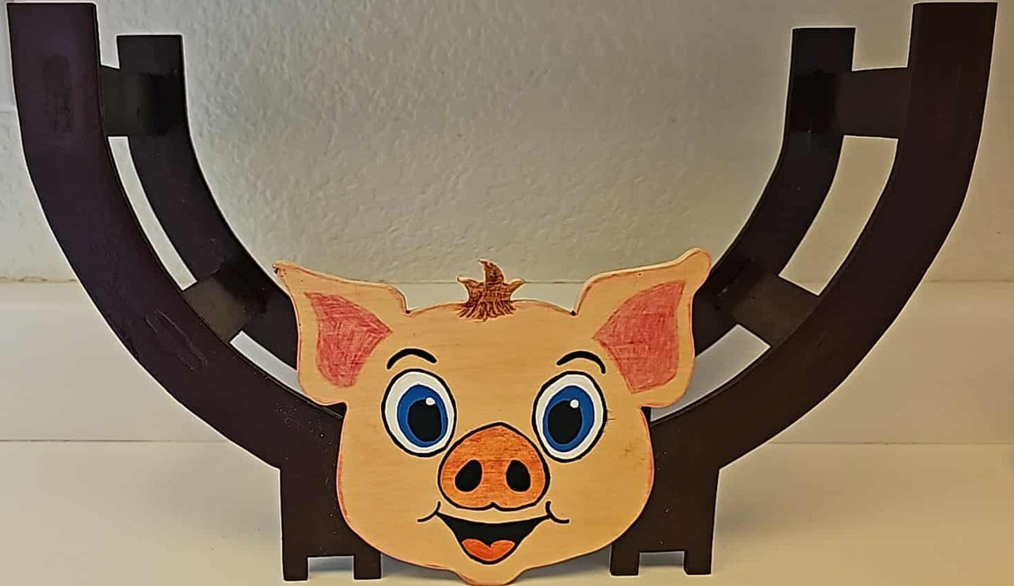 Piggy Toilet Paper Holder