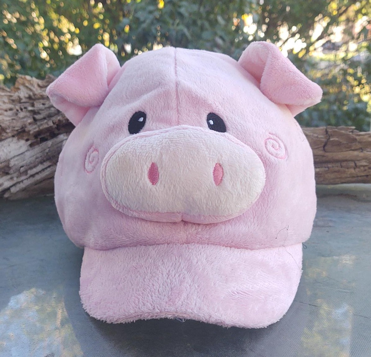 Adult Pink Pig Hat