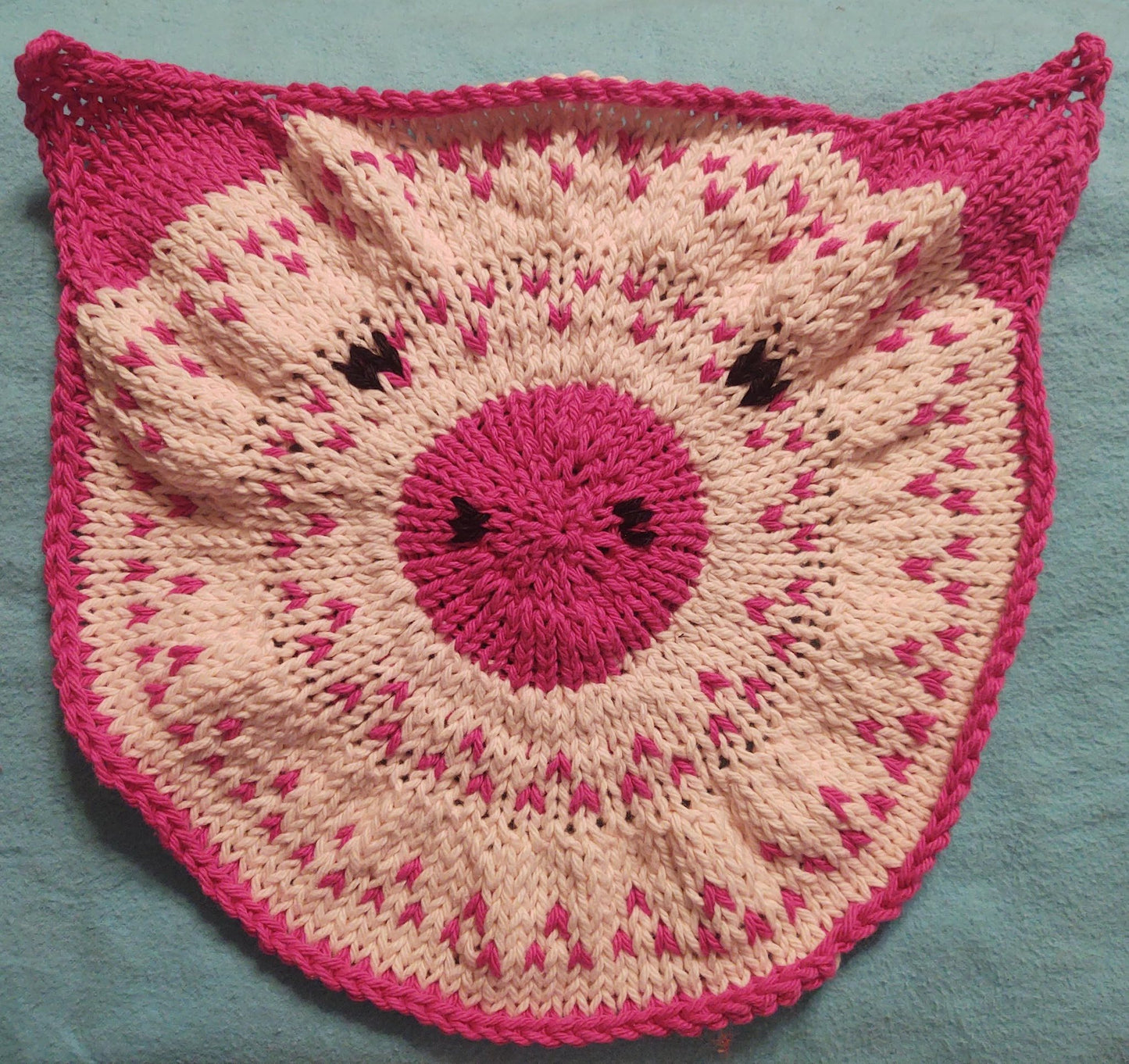 Custom knit KuneKune kloths