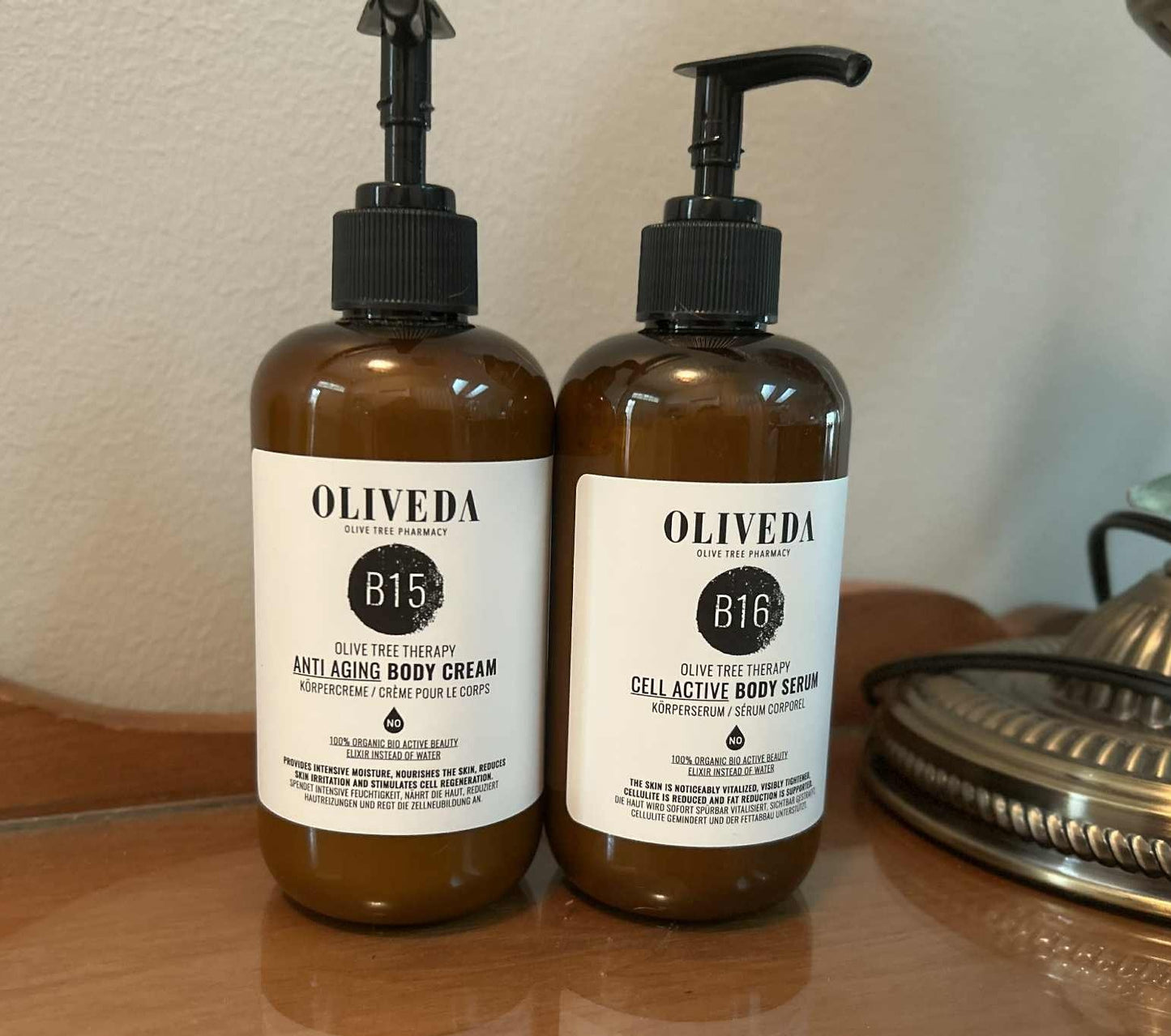 Oliveda Body Creams from Olive Tree Therapy