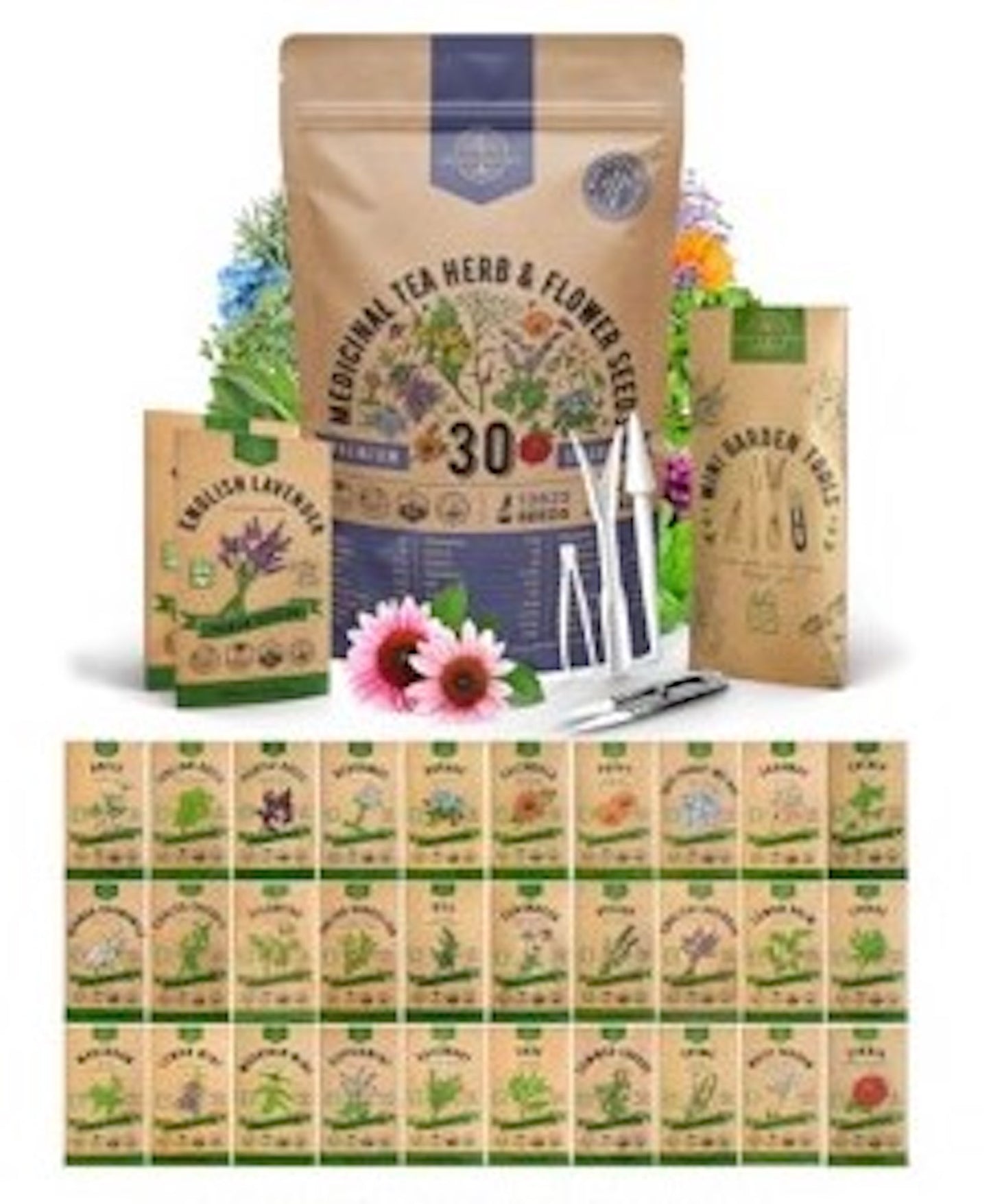 Medicinal tea and herb seeds