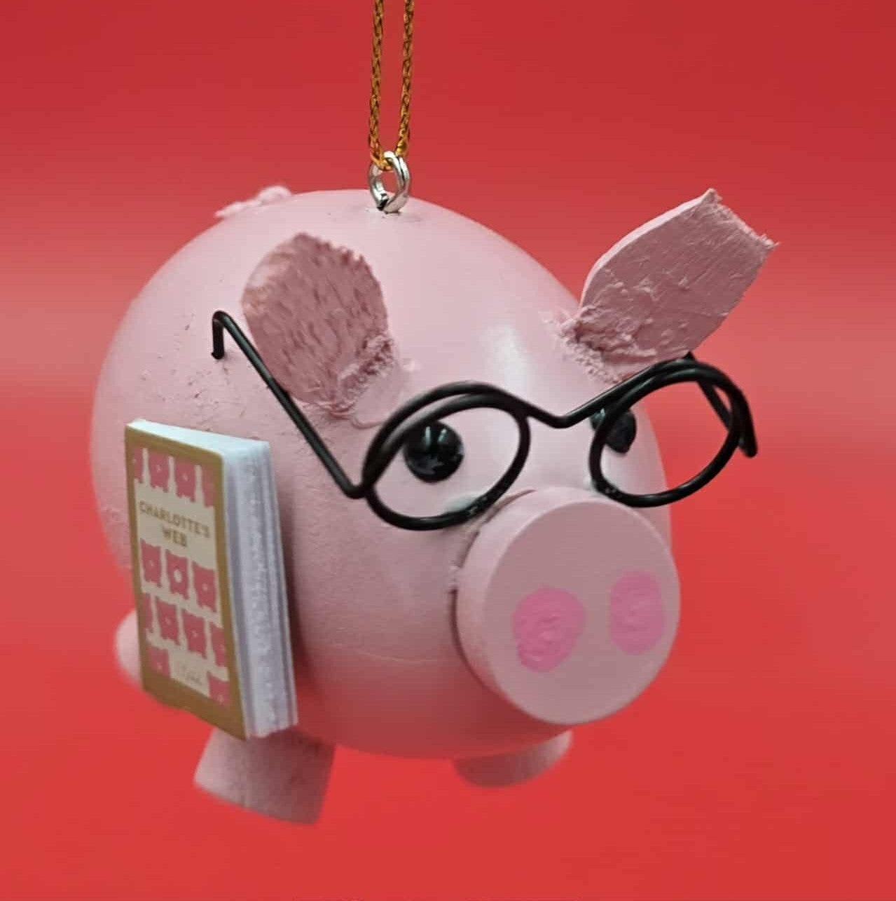 Book lover Esther ornament