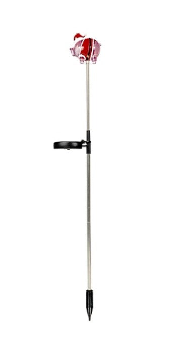 Santa Pig garden stakes