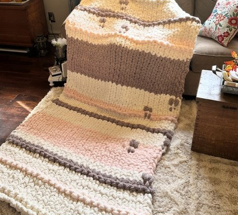 Afghan or bed runner
