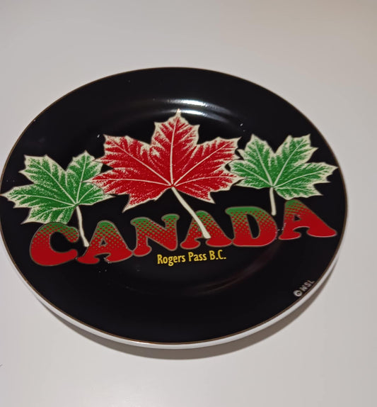 Souvenier CANADA plate from Rogers Pass, British Columbia