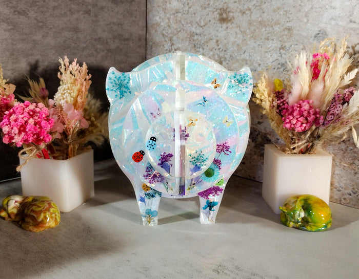 3D Piggy Coaster Set