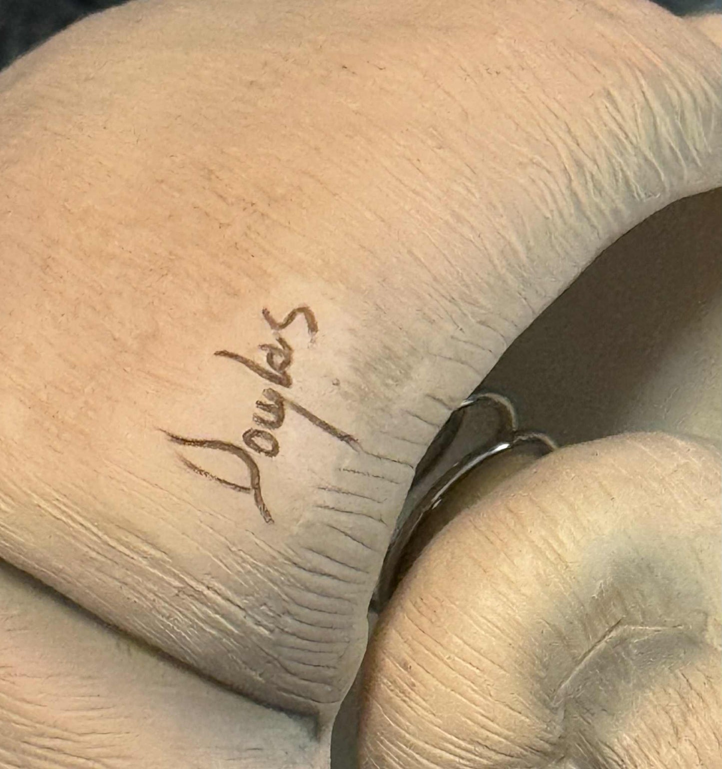 Stoneware Bobblehead Pig