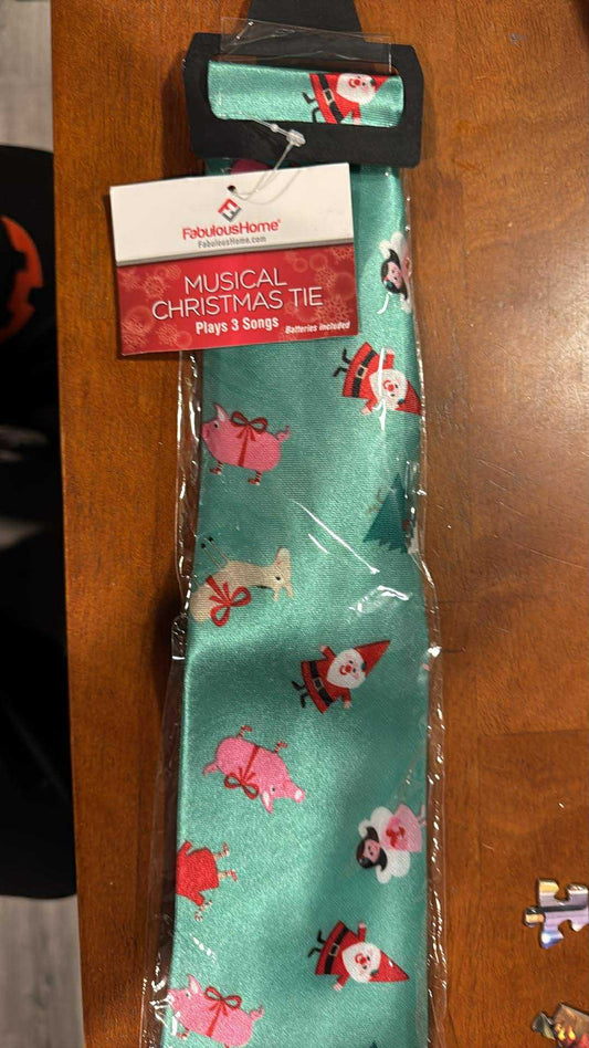 Musical Chrismas Tie