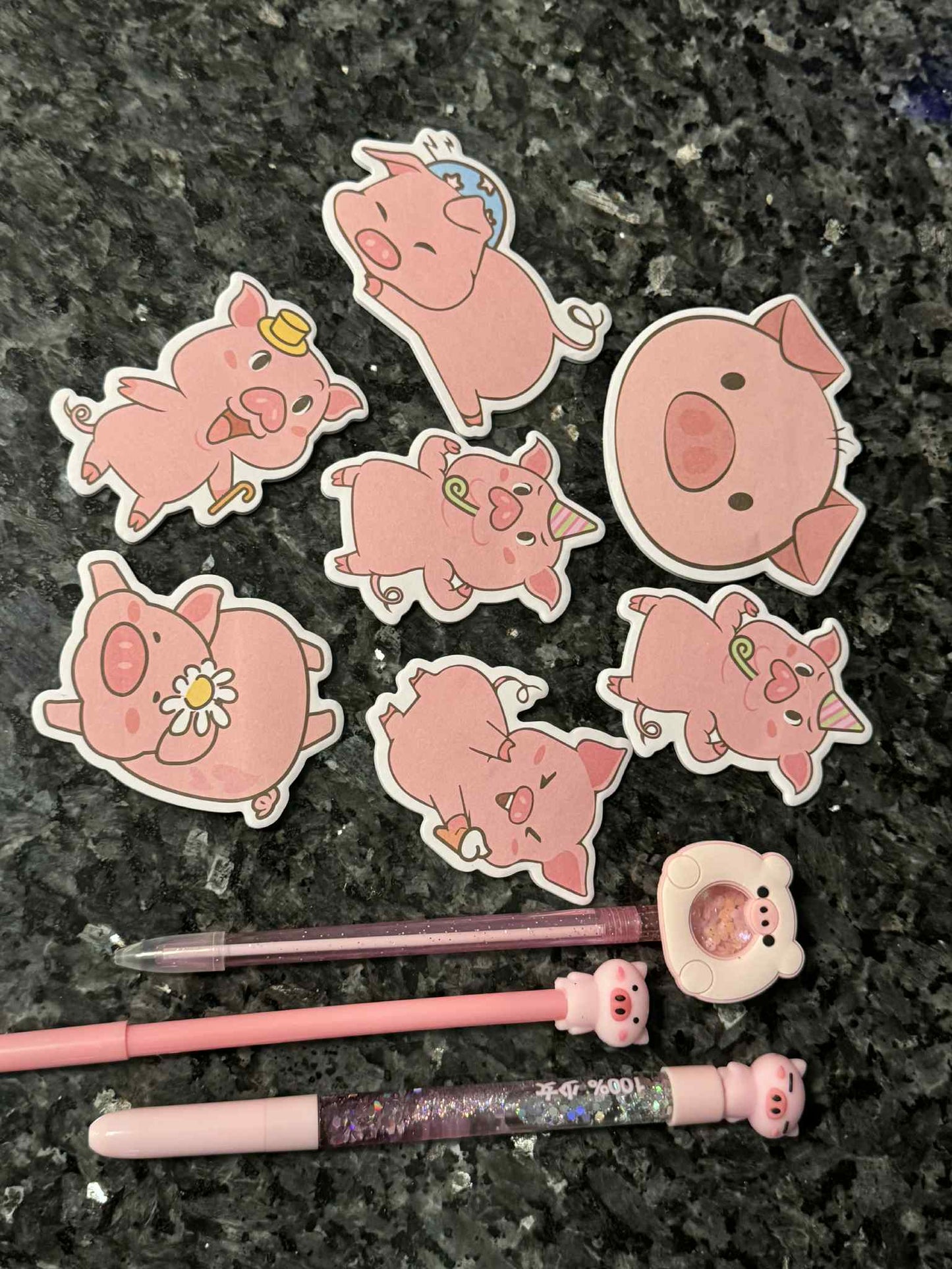 Last Day Fun Item #5 - Pig Pens and Sticky Notes