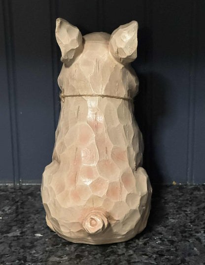 PIggy "Welcome" Statue