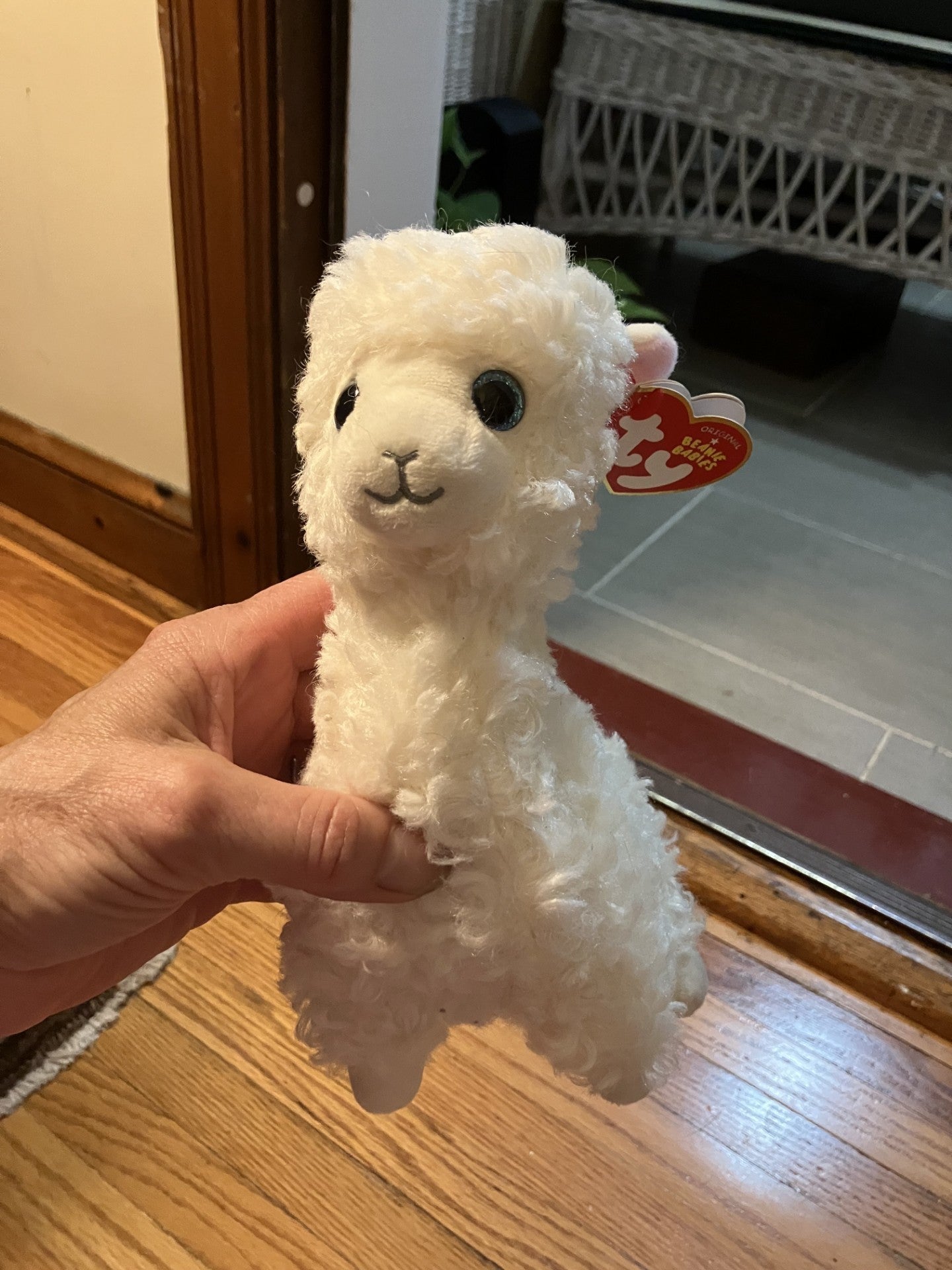 Lily the Beanie Baby Llama (with tag)