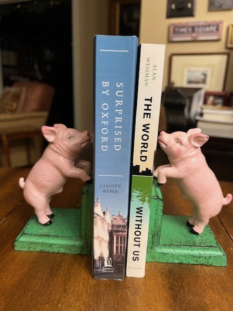 Piggy Bookends