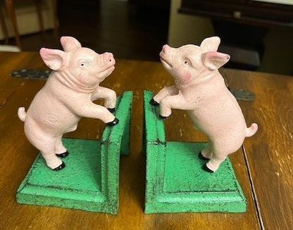 Piggy Bookends