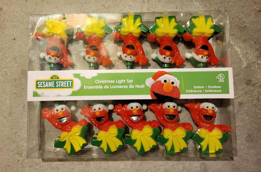 Vintage Elmo (Muppets) Christmas light string
