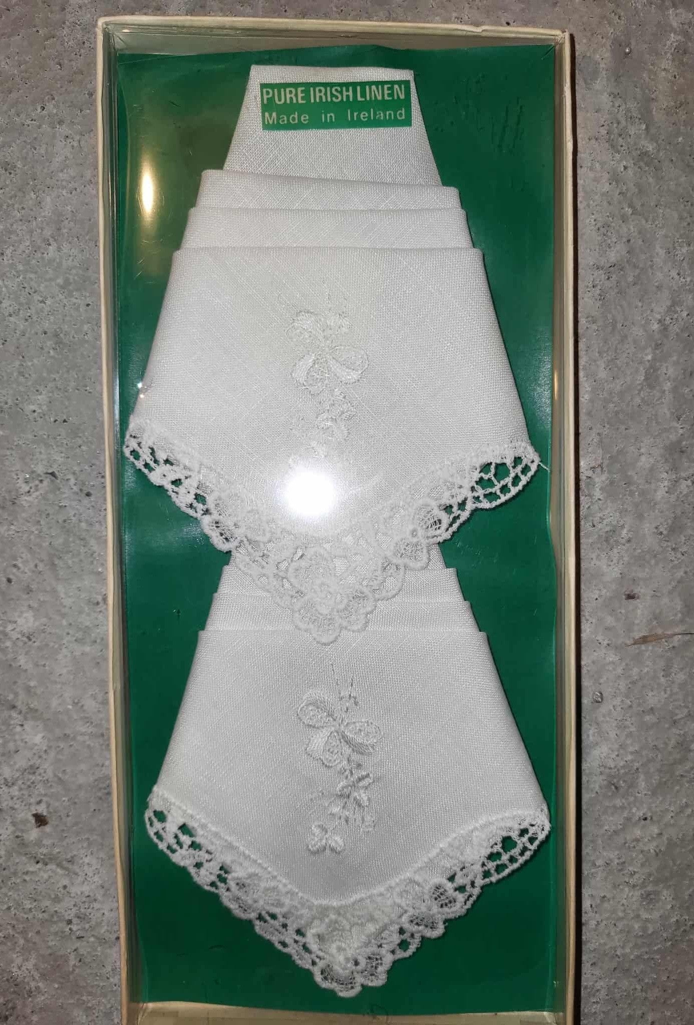 Irish Linen Handkerchiefs