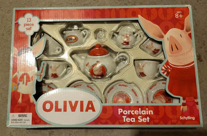 Child's Tea Set (Olivia the Pig)