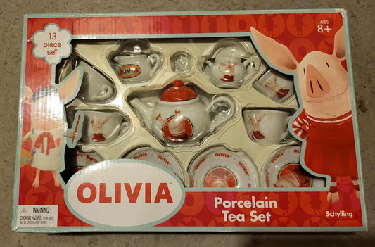Child's Tea Set (Olivia the Pig)