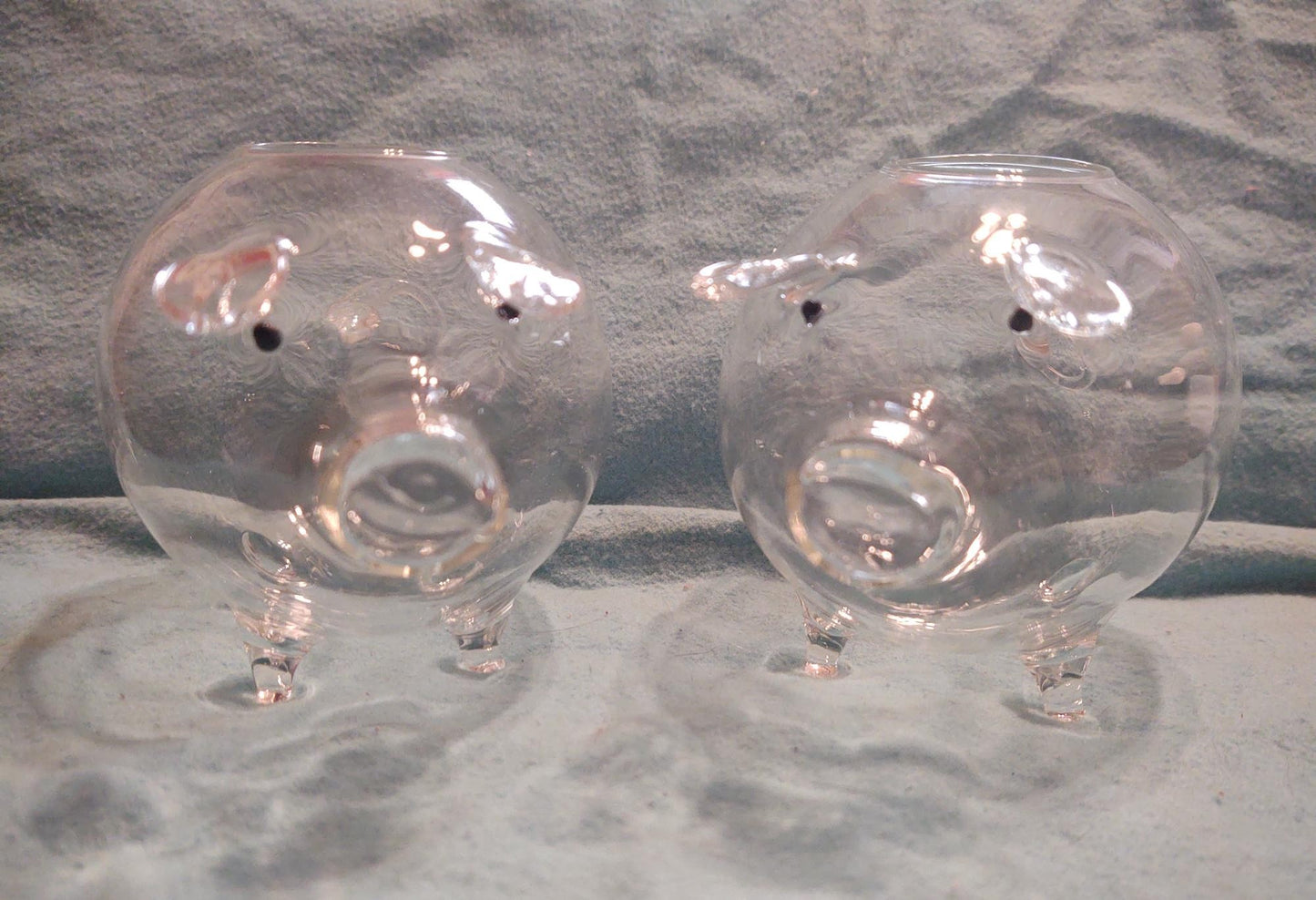 Crystal Pig Glasses (2)
