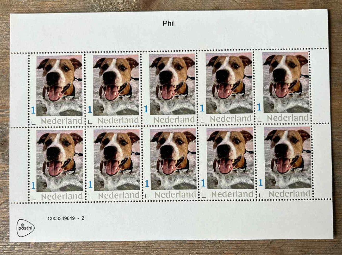 Stamp sheet - Phil