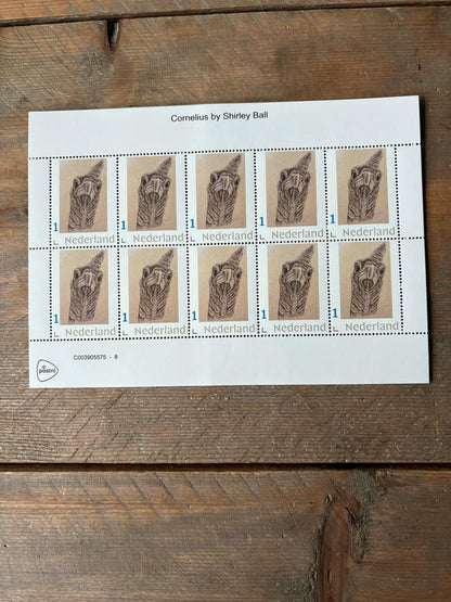 Stamp sheets - Crono drawing