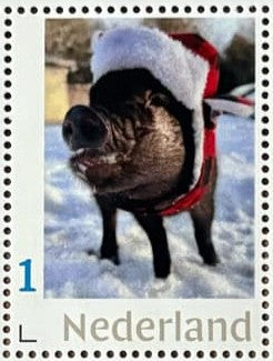 Stamp sheets - Maddie in Santa Hat