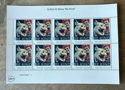 Stamp sheet - Be Kind (Esther and Steve)