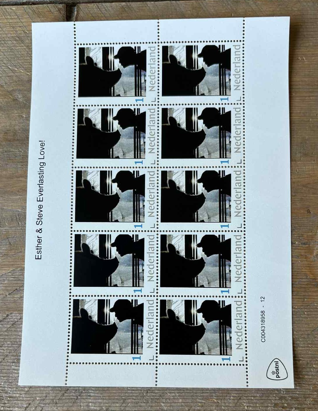Stamp sheet - Esther and Steve (Everlasting Love)