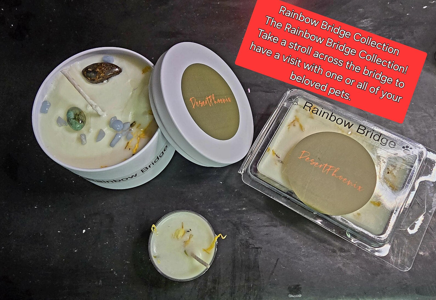 Rainbow Bridge Collection (candle, tealight and waxmelt)