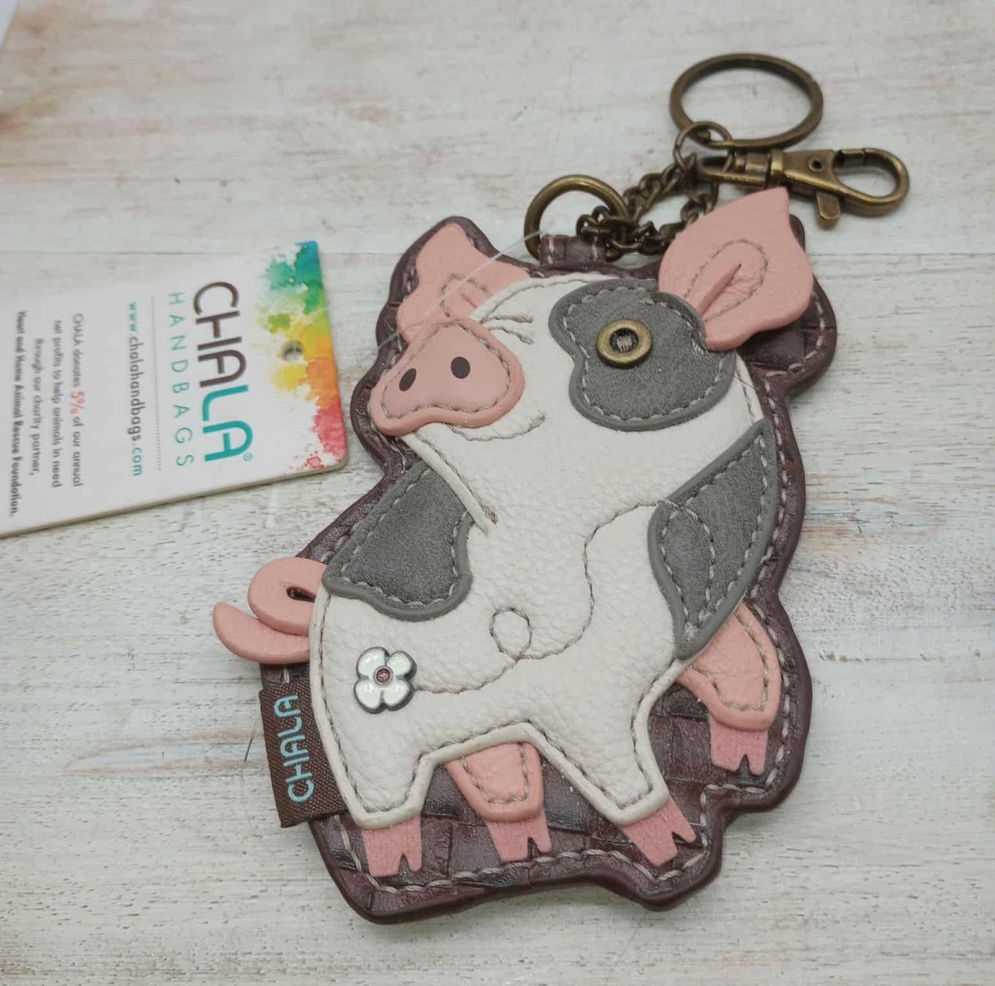 Chala Pig Keyring and Coin Purse