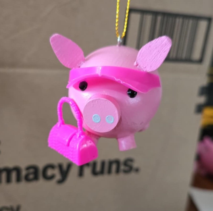 Esther shopping ornament