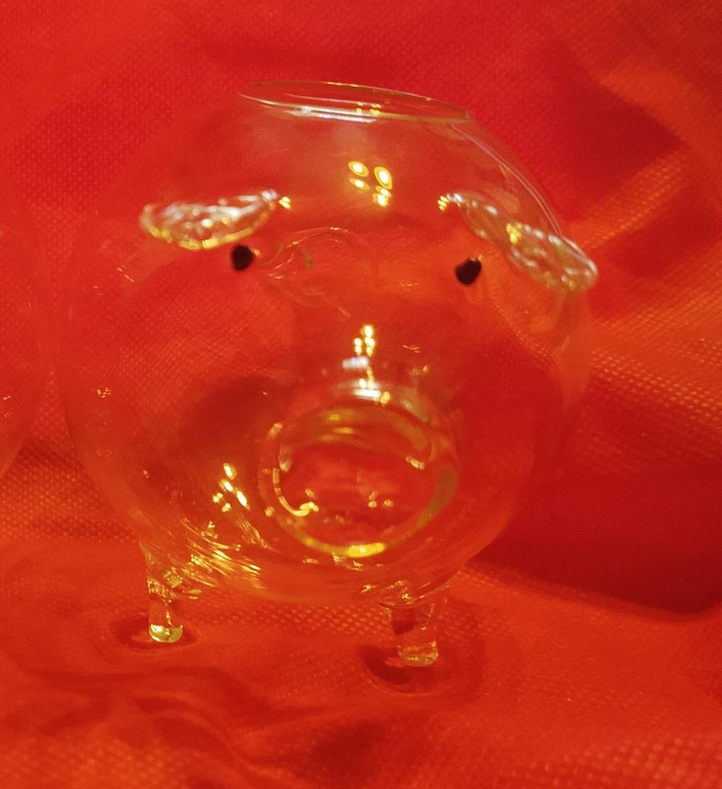 Crystal Pig Glasses (2)