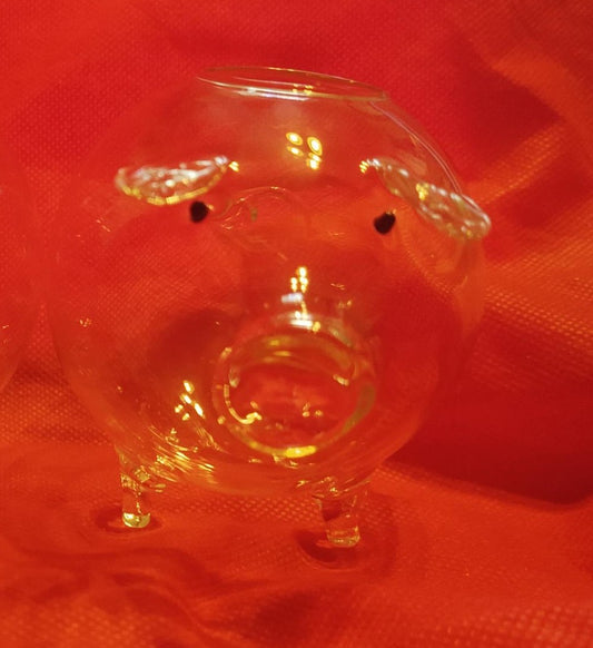 Crystal Pig Glasses (2)