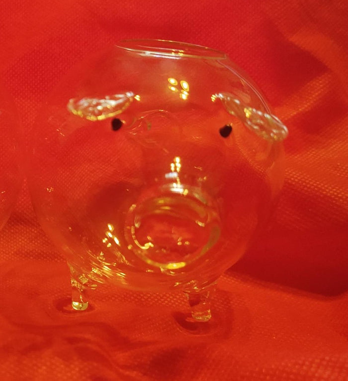 Crystal Pig Glasses (2)