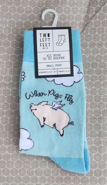 Last Day Fun Item #9 - Flying Piggy Socks
