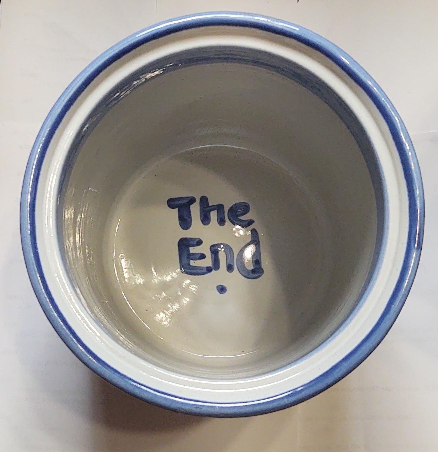 M A Hadley canister with lid