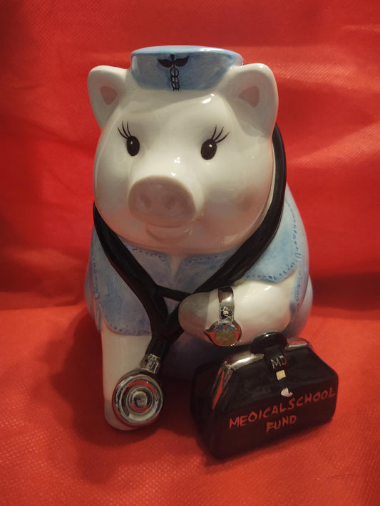 Medical School Fund Piggy Bank