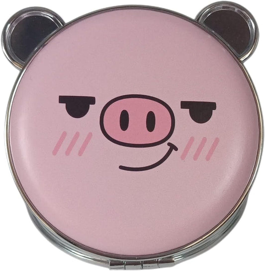 Whimsical Piggy Compact mirror