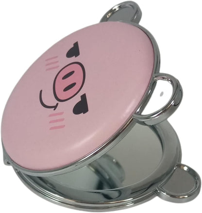 Whimsical Piggy Compact mirror