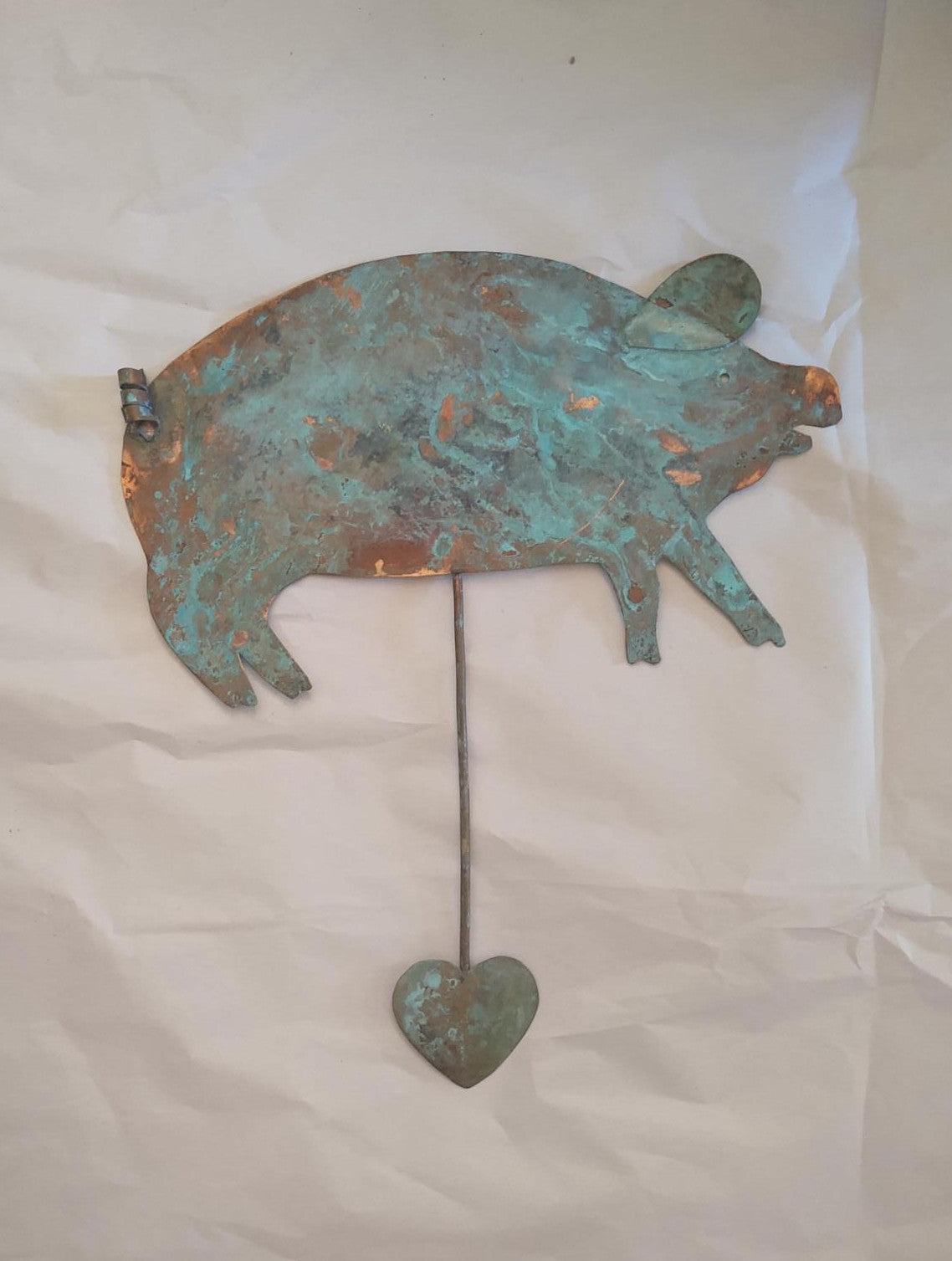 Metal Pig Wall Art