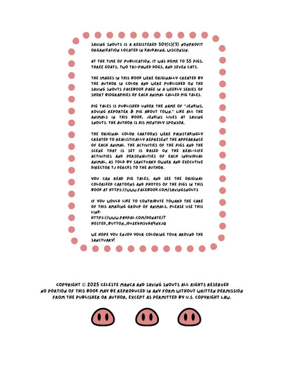 Saving Snouts coloring book