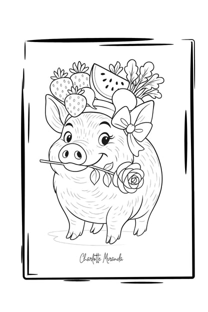 Saving Snouts coloring book