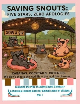 Saving Snouts coloring book