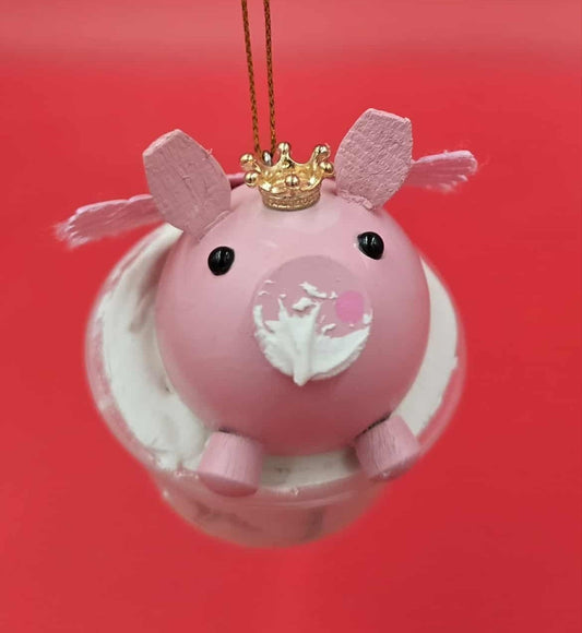 Pup Cup Angel Esther Ornament