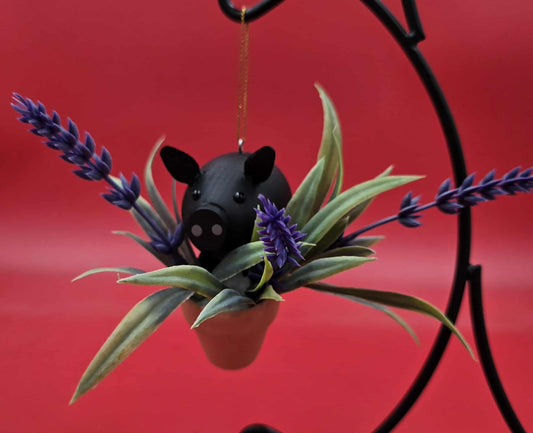 Maddie in Matt's plant ornament